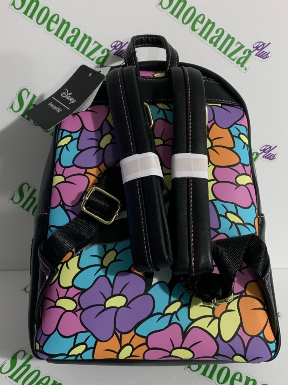 Loungefly Mini Backpack Disney Bambi Flower Figural Skunk Faux Leather Bag - Picture 6 of 12